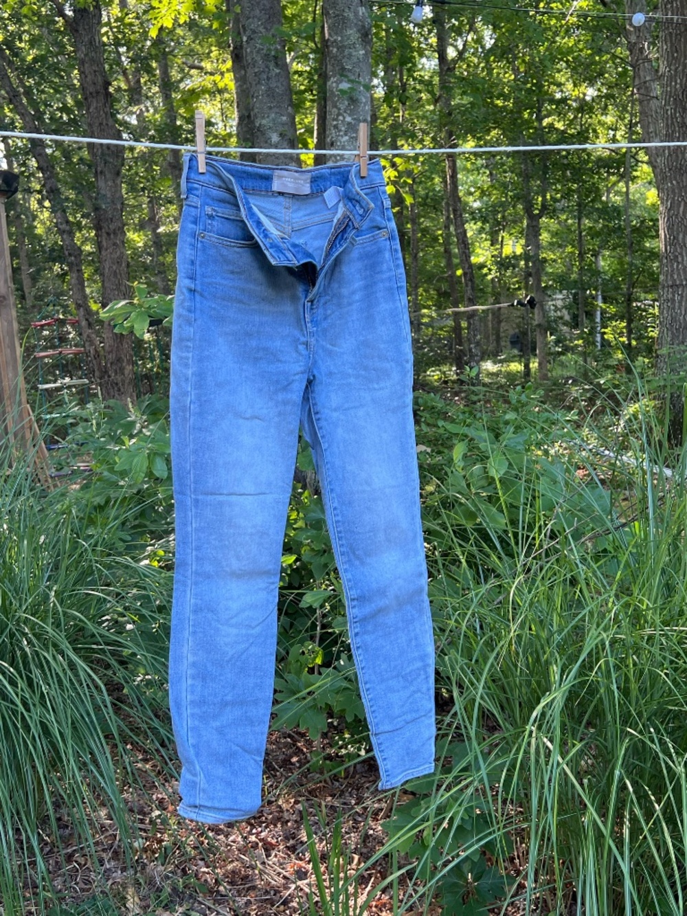 Everlane Way High Waist Skinny Crop Jeans